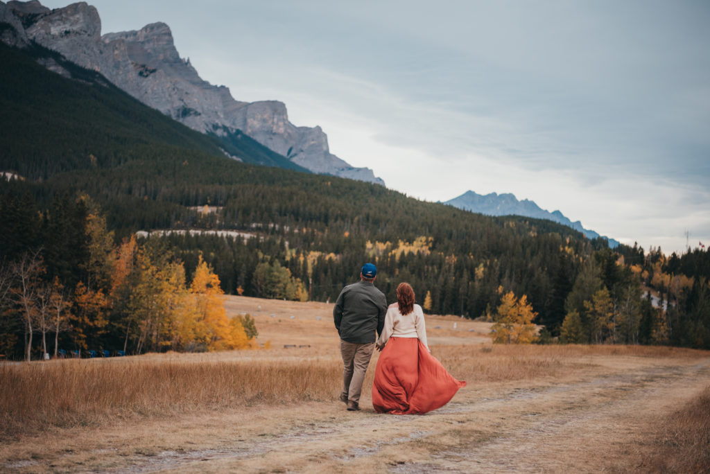 east end of rundle engagement session