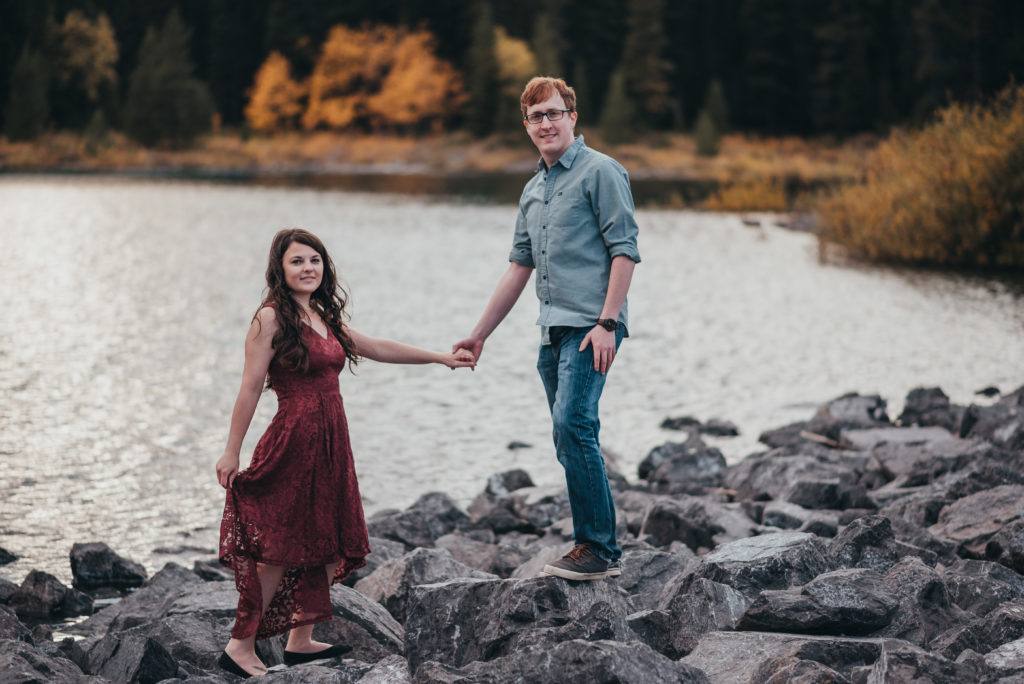 engagement session locations in kananaskis