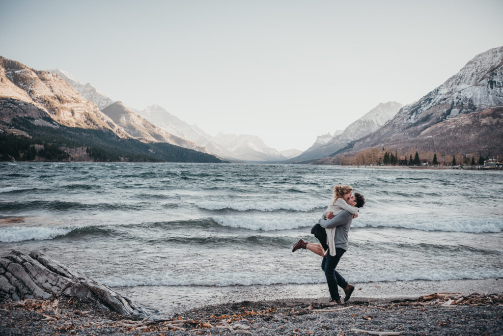rocky mountain engagement session