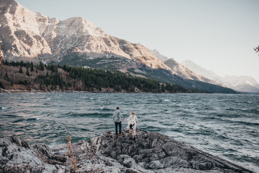 waterton engagement session