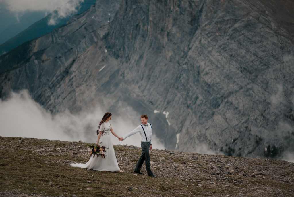 canmore adventure elopement
