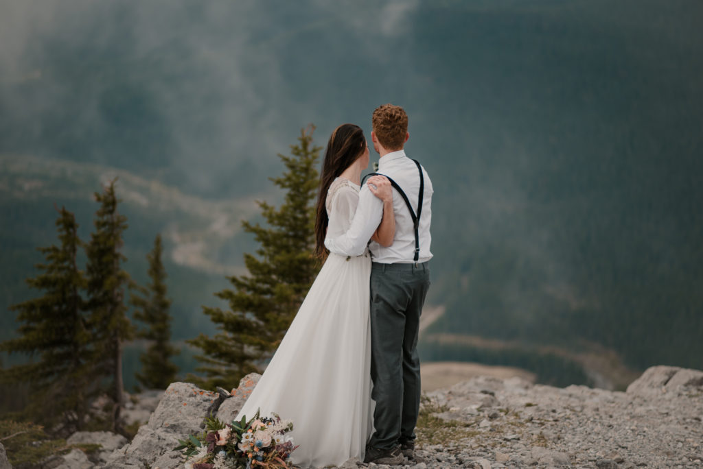 mountain elopement photographers in alberta