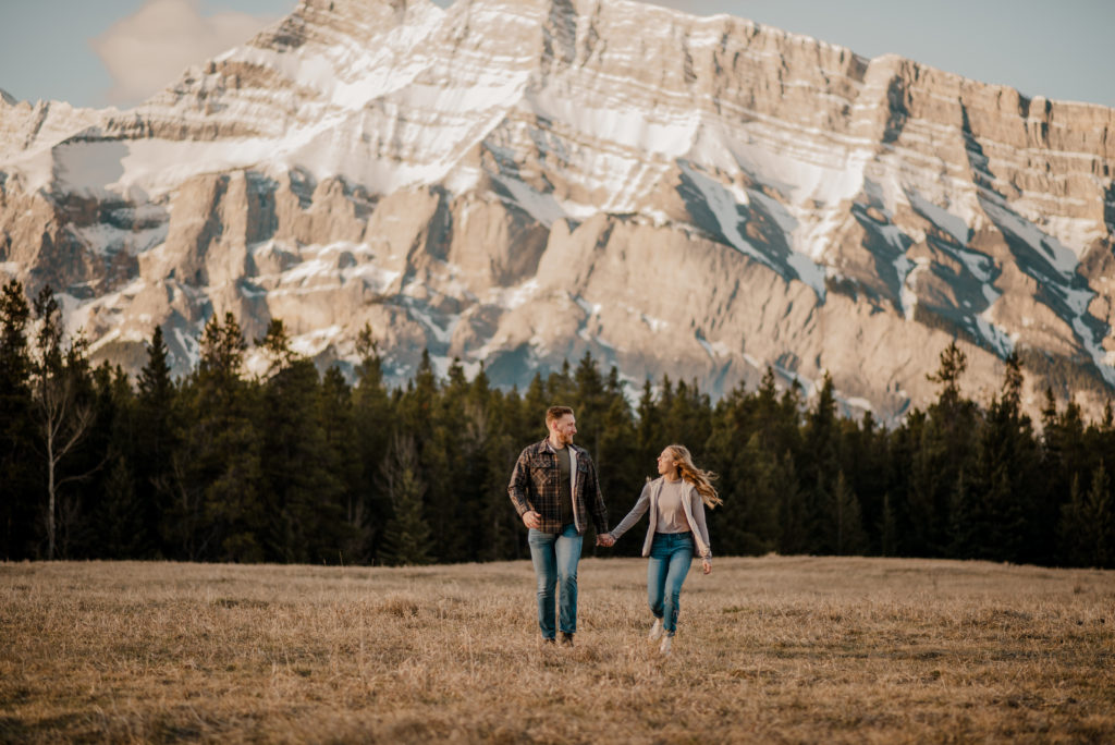 honeymoon photos in Banff