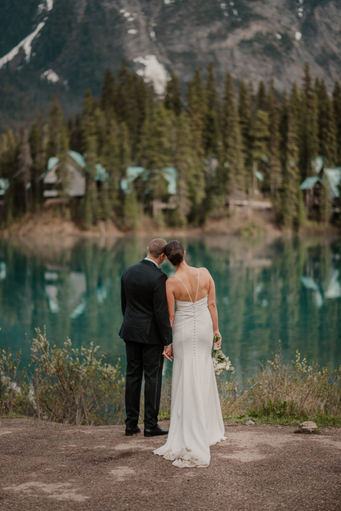 elopement at emerald Lake