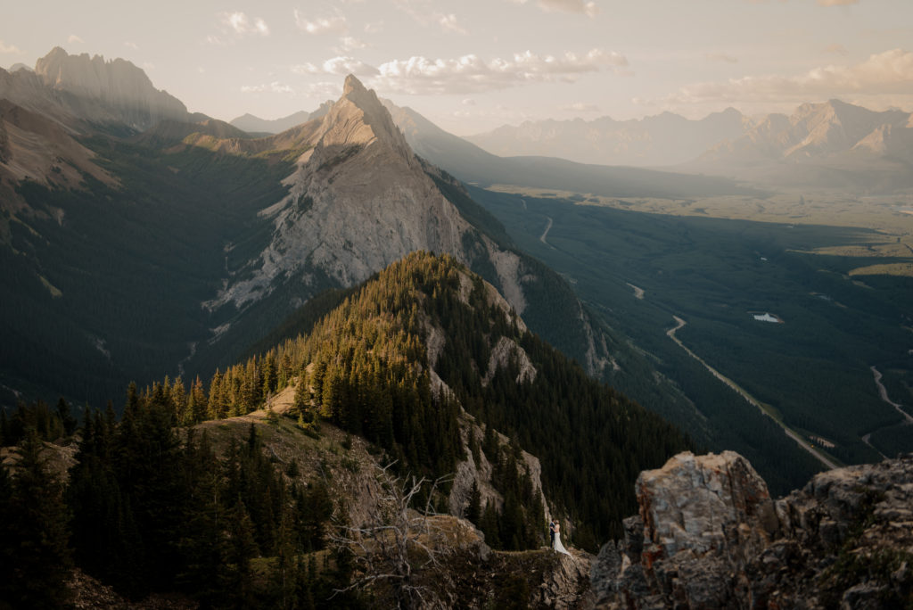 Mountain elopement in Alberta | Kananaskis Elopement Photographer