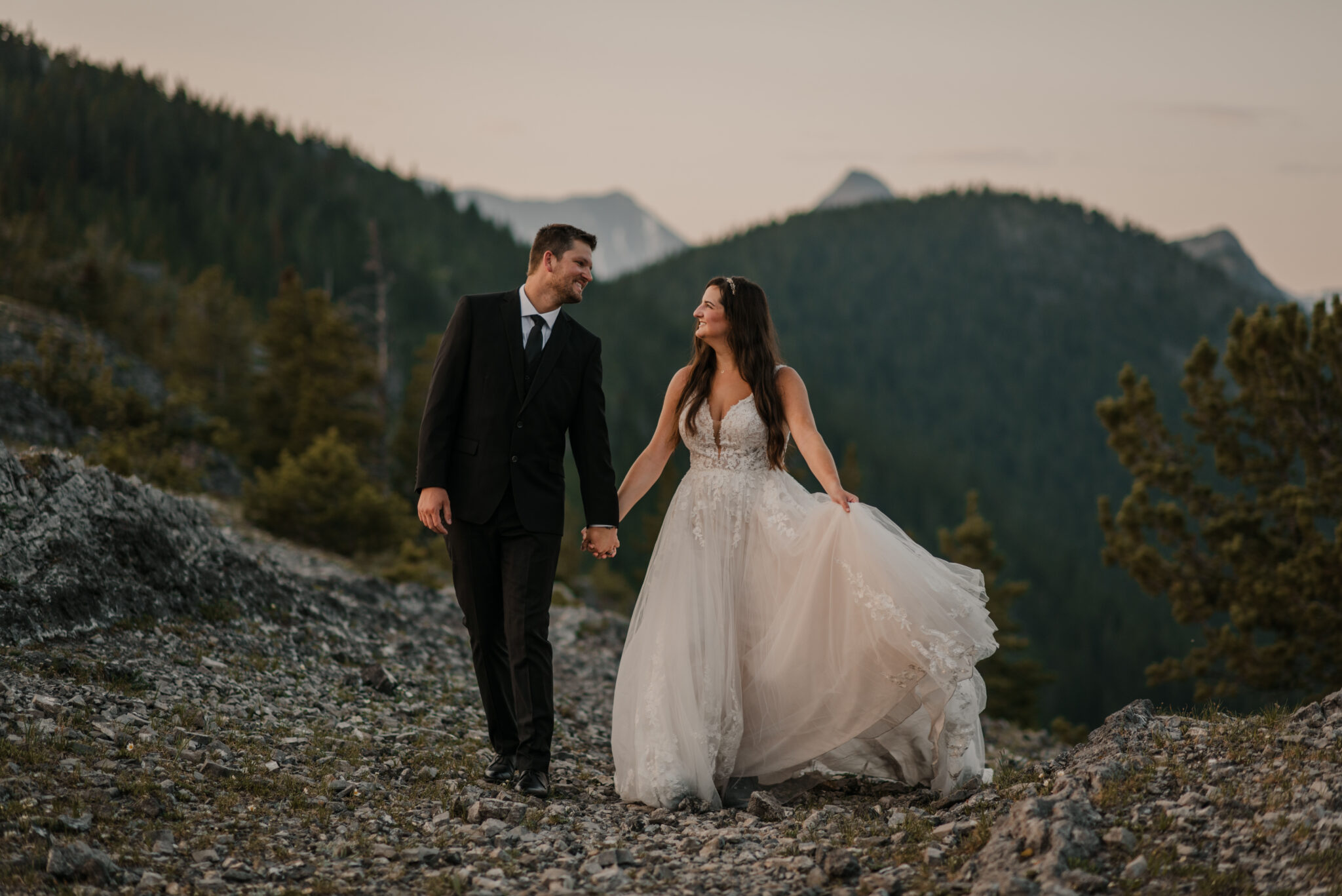 Kananaskis Sunrise Elopement Photos
