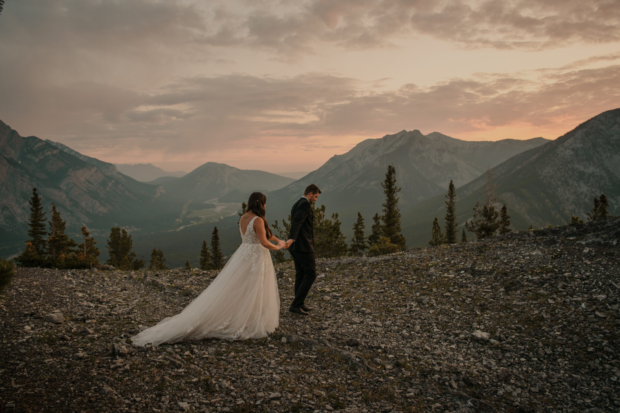 Kananaskis Sunrise Elopement Photos