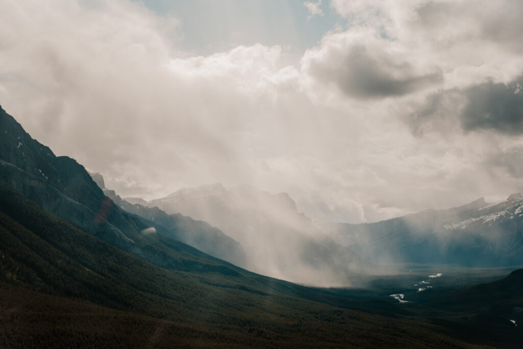 helicopter elopement in Nordegg