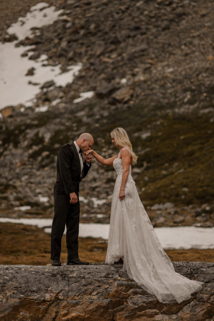 helicopter elopement in the canadian rockies