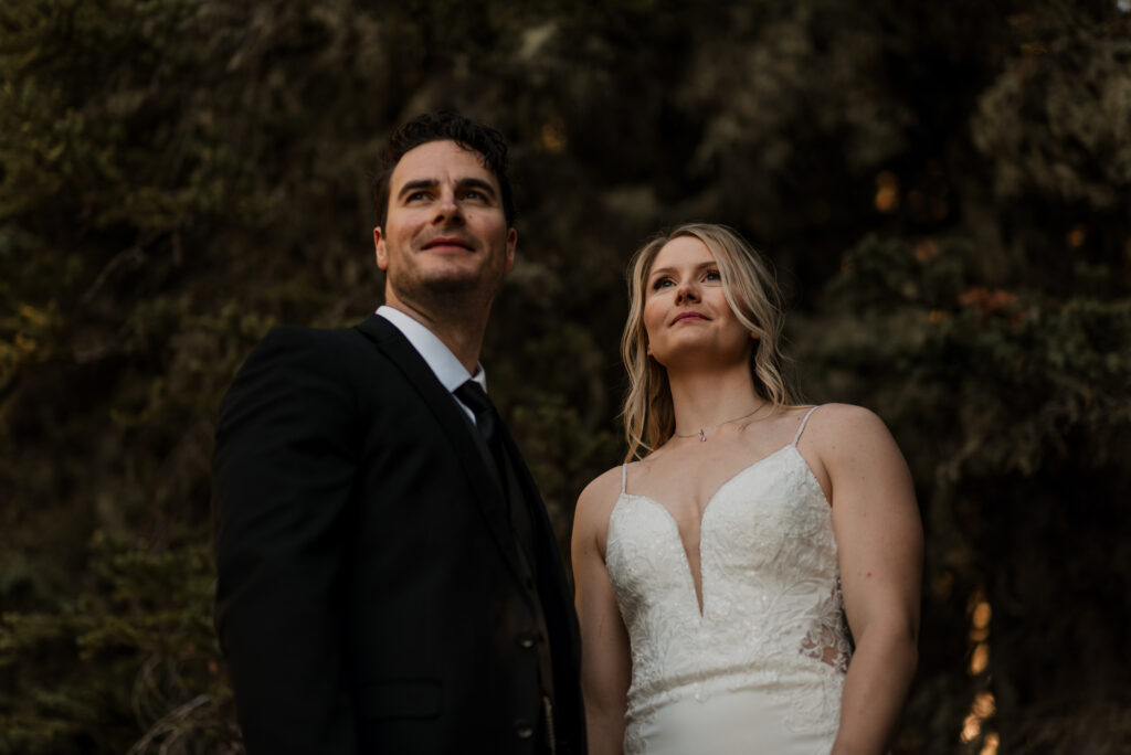 sunrise hiking elopement photographer kananaskis alberta