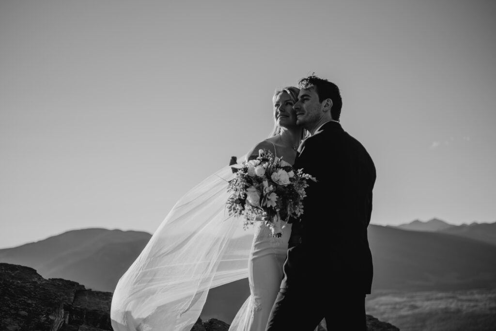 sunrise hiking elopement photographer kananaskis alberta