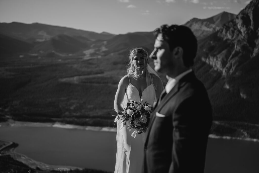 sunrise hiking elopement photographer kananaskis alberta