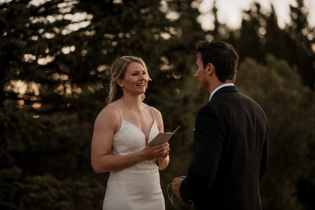 why you should do personal vows for your elopement