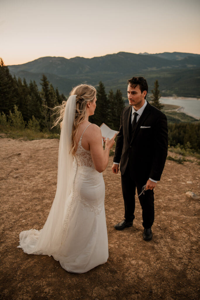 why you should do personal vows for your elopement