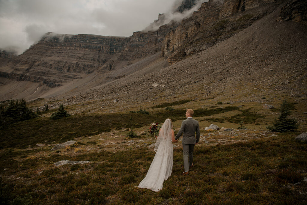 fall evening helicopter elopement with rockies heli 