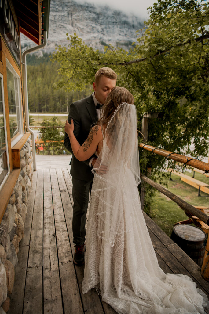 first look before helicopter elopement