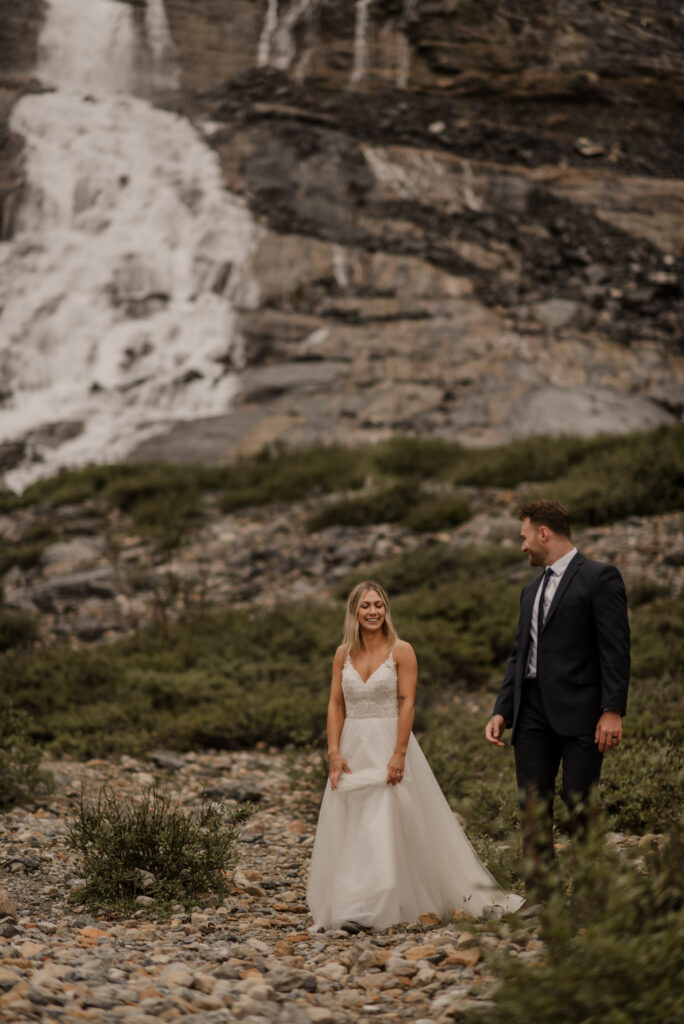 foggy elopement in banff