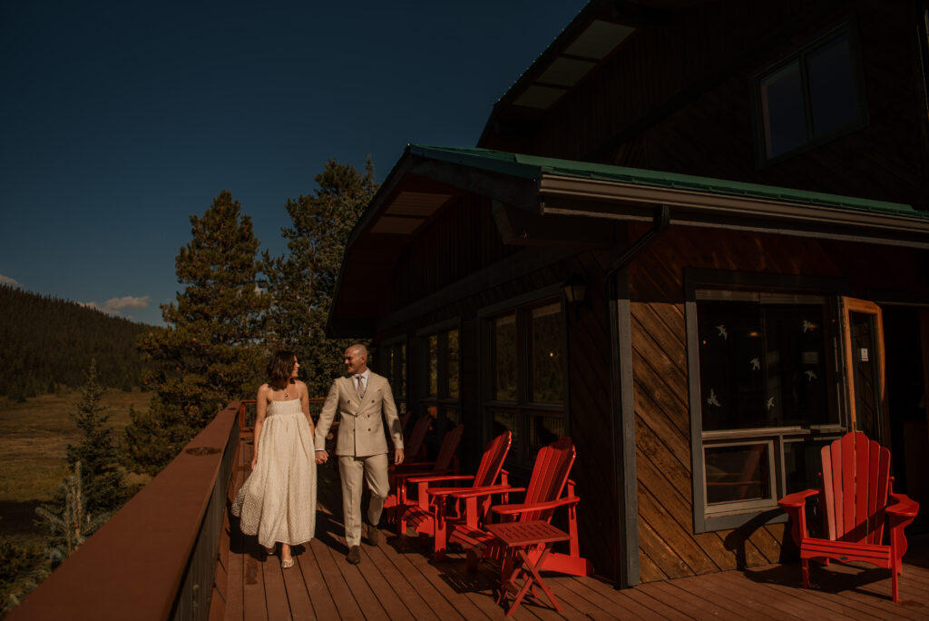 mount engadine lodge elopement